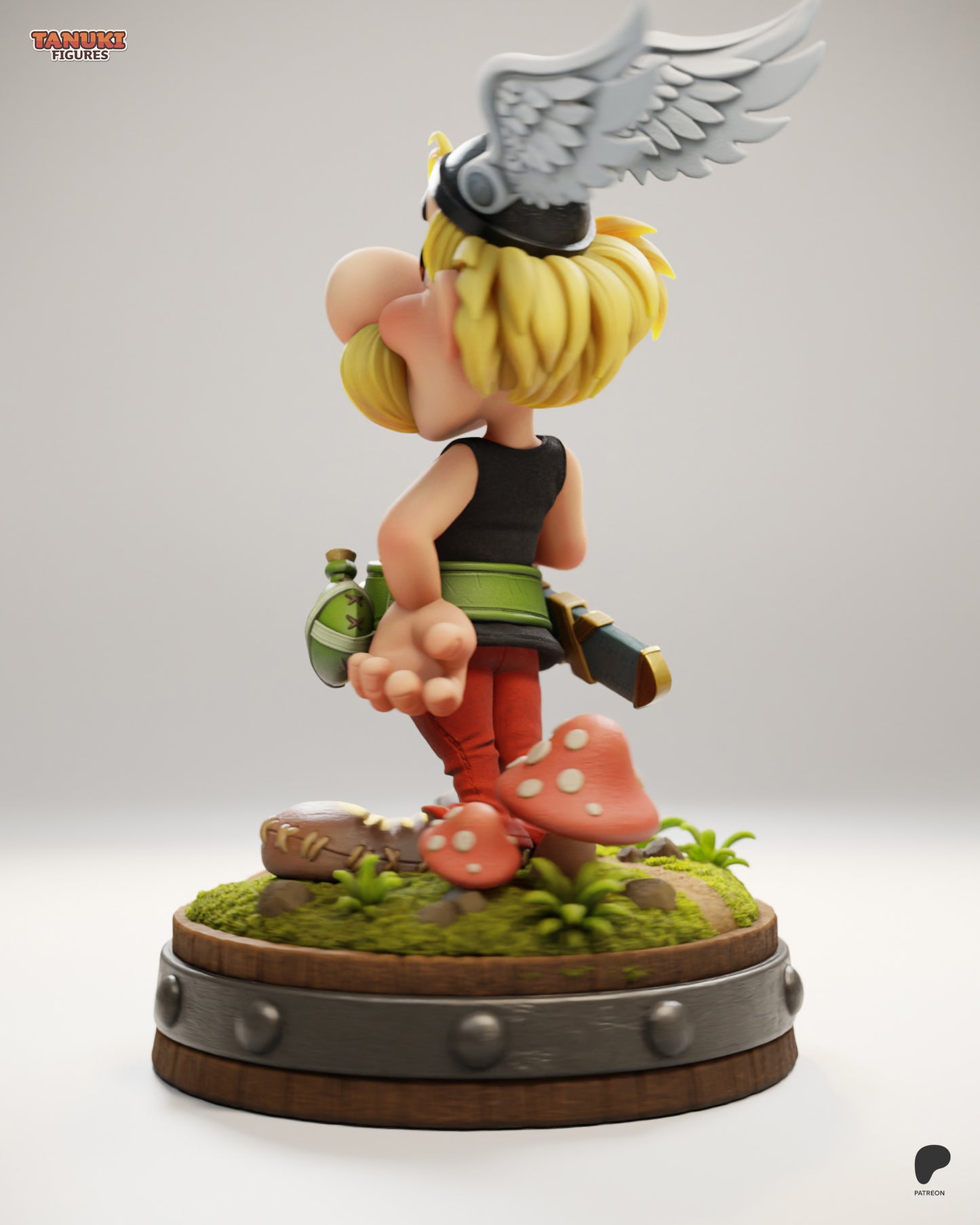 Asterix (Toon) Statue 3D-Printed Kit
