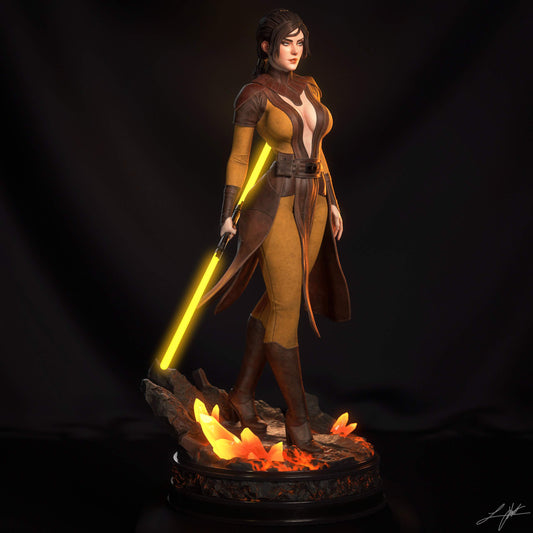 Bastila Shan Statue 3D-Printed Kit