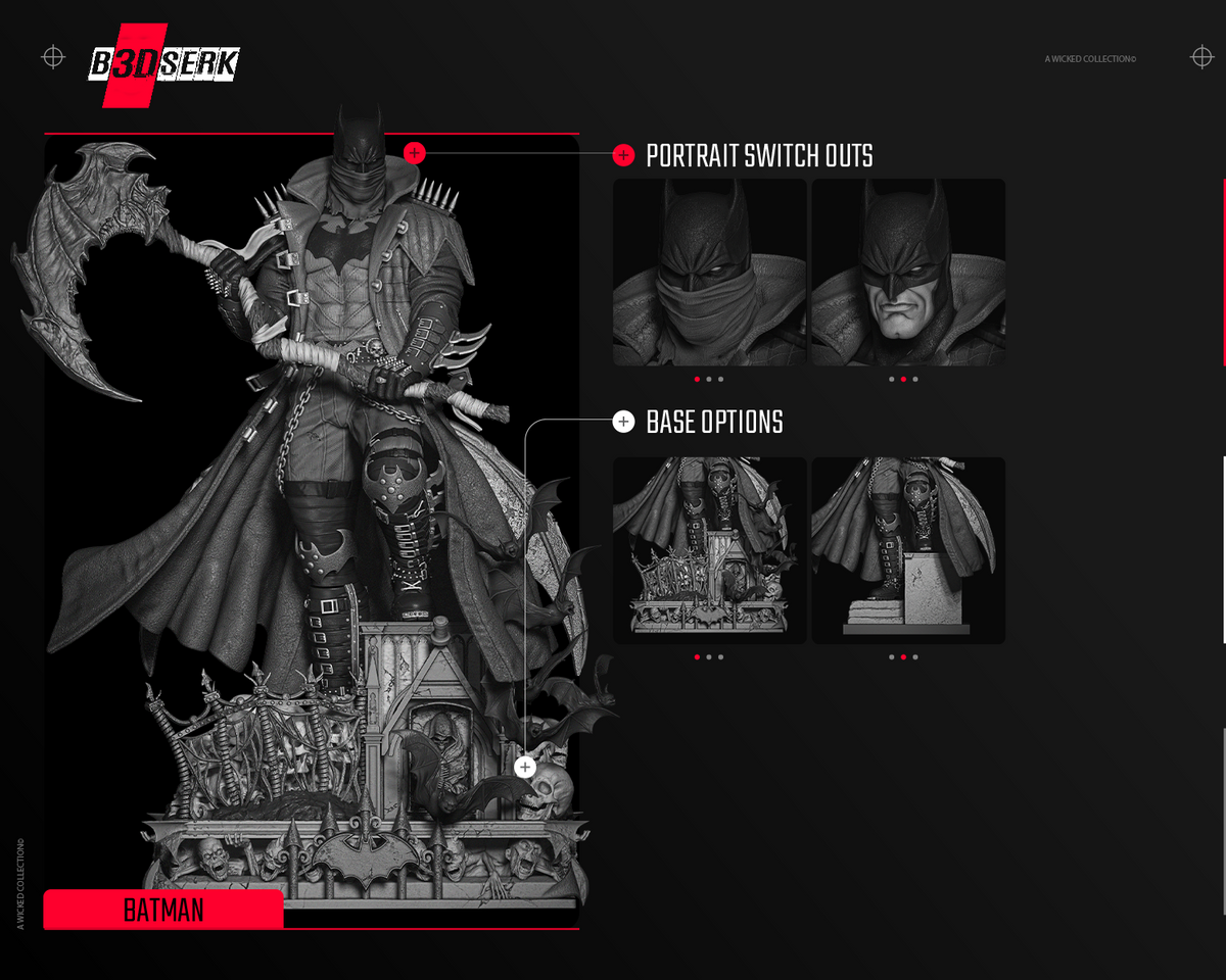 Batman Dark Nights Metal Statue
