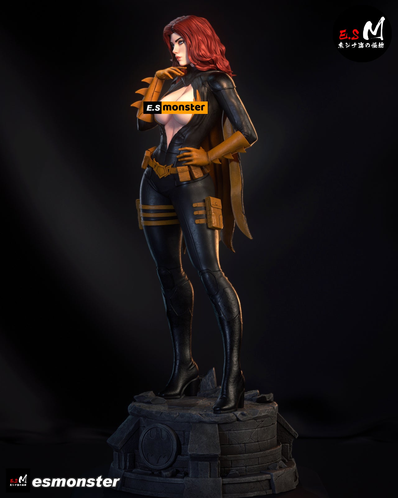 Batgirl Statue 3D-Printed Kit