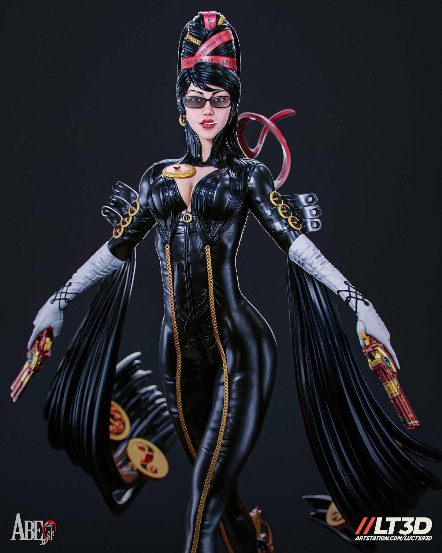 Bayonetta Statue