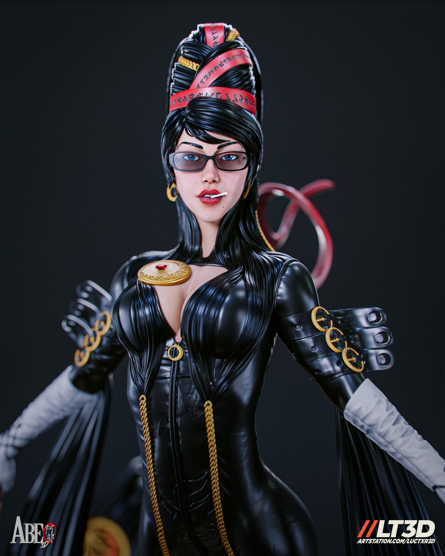 Bayonetta Statue