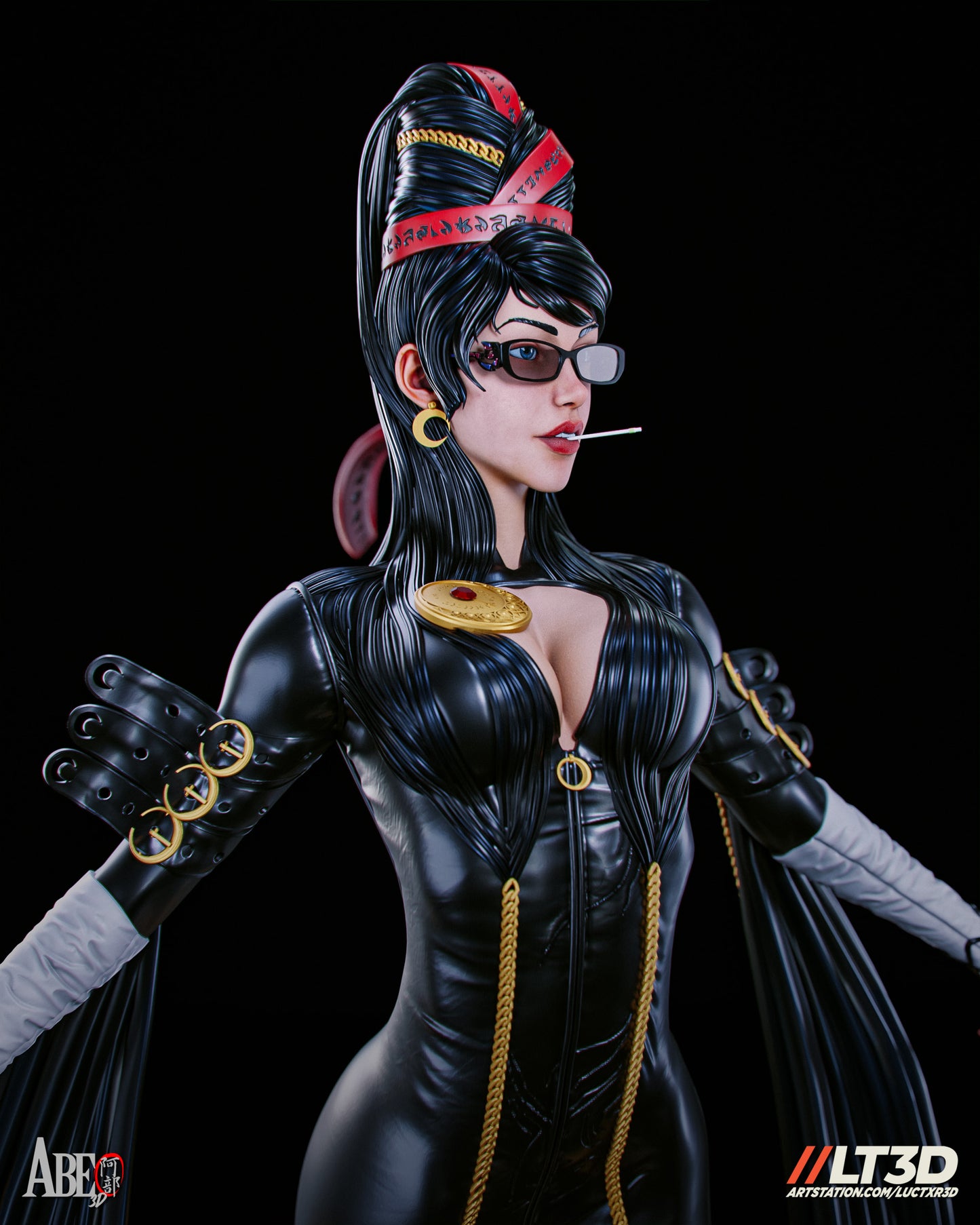 Bayonetta Statue