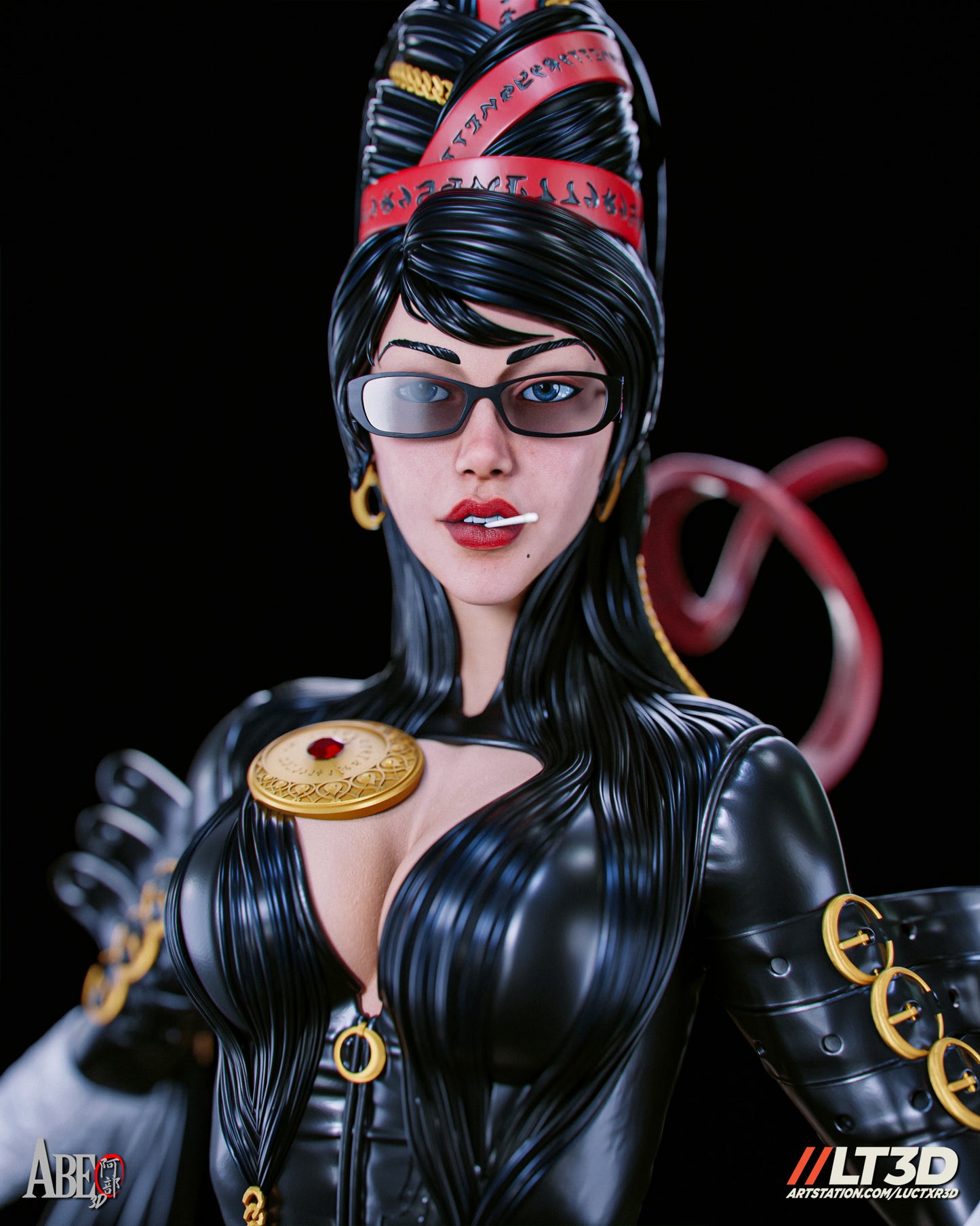 Bayonetta Statue