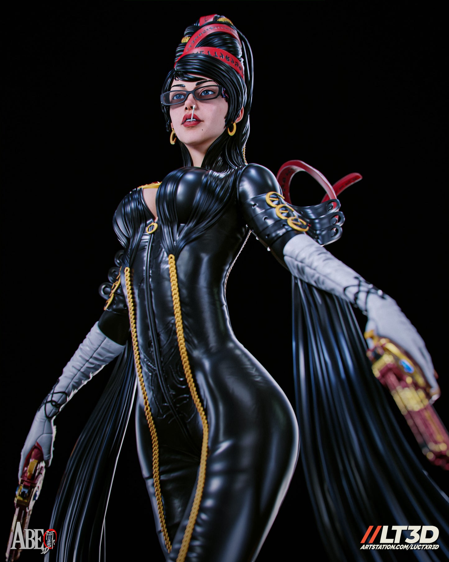 Bayonetta Statue