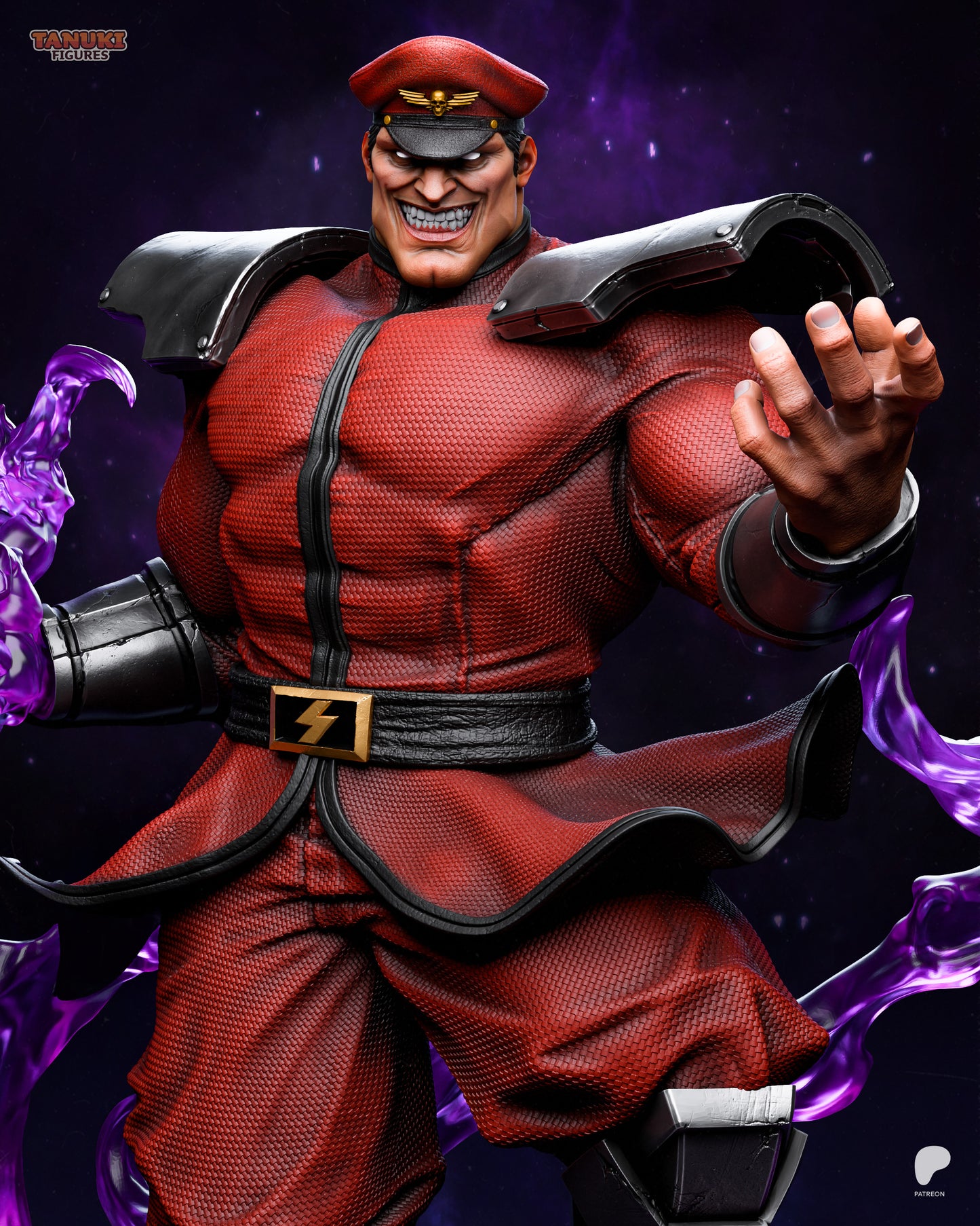 M. Bison - Street Fighter Statue