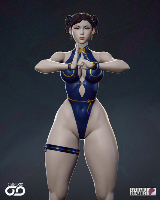Chun-Li Statue