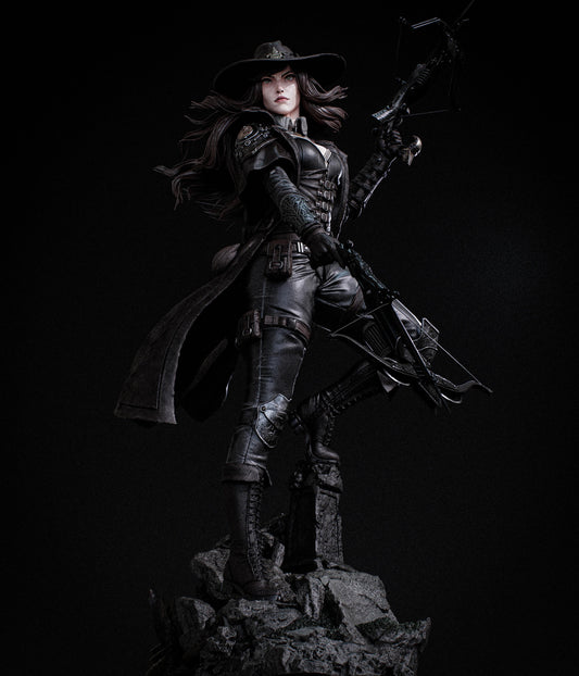 Witch Hunter Statue 3D-Printed Kit