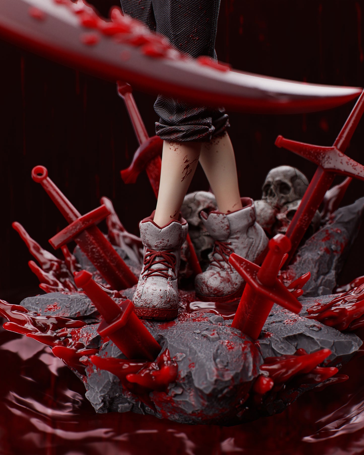 Power (Chainsawman) Statue