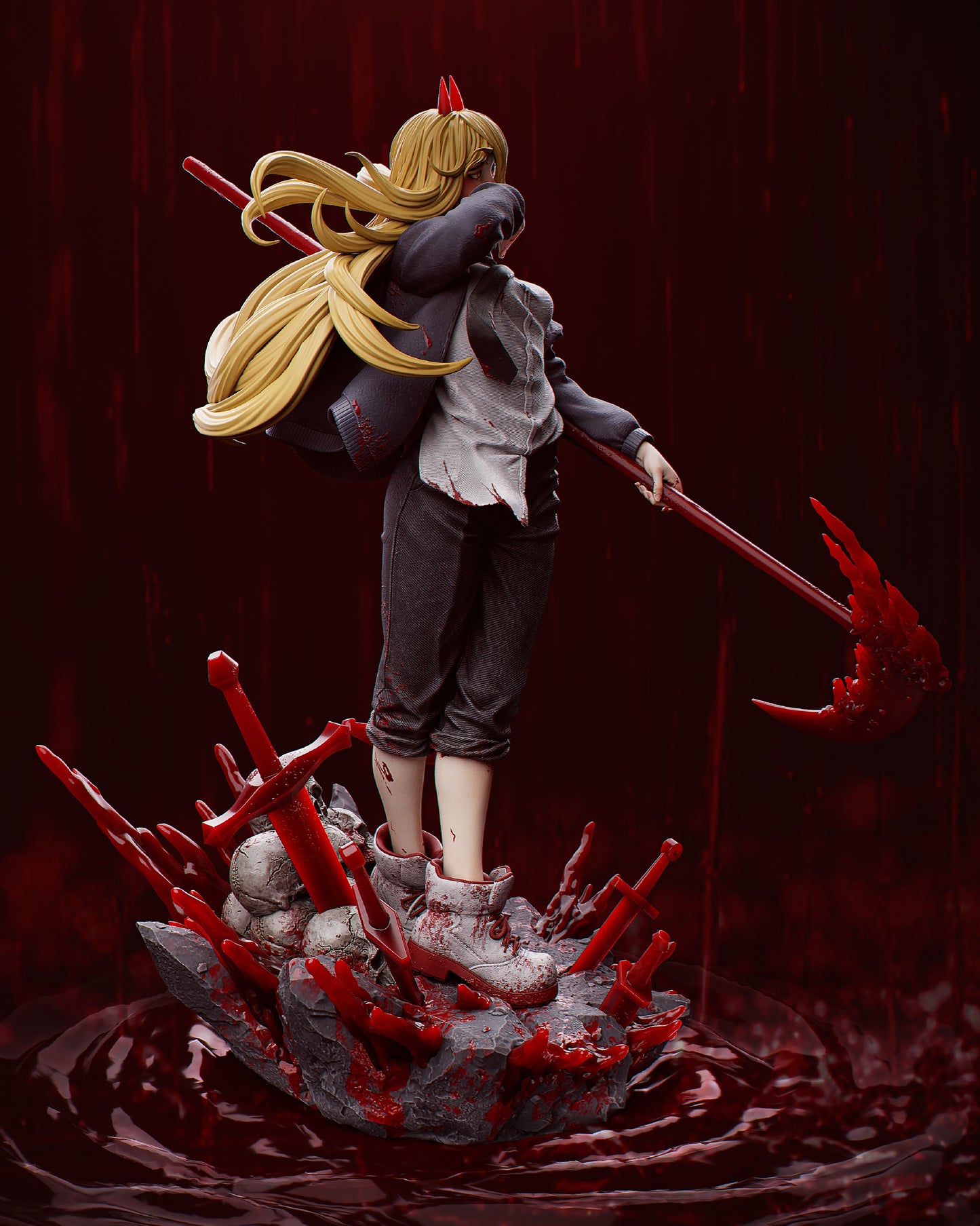 Power (Chainsawman) Statue