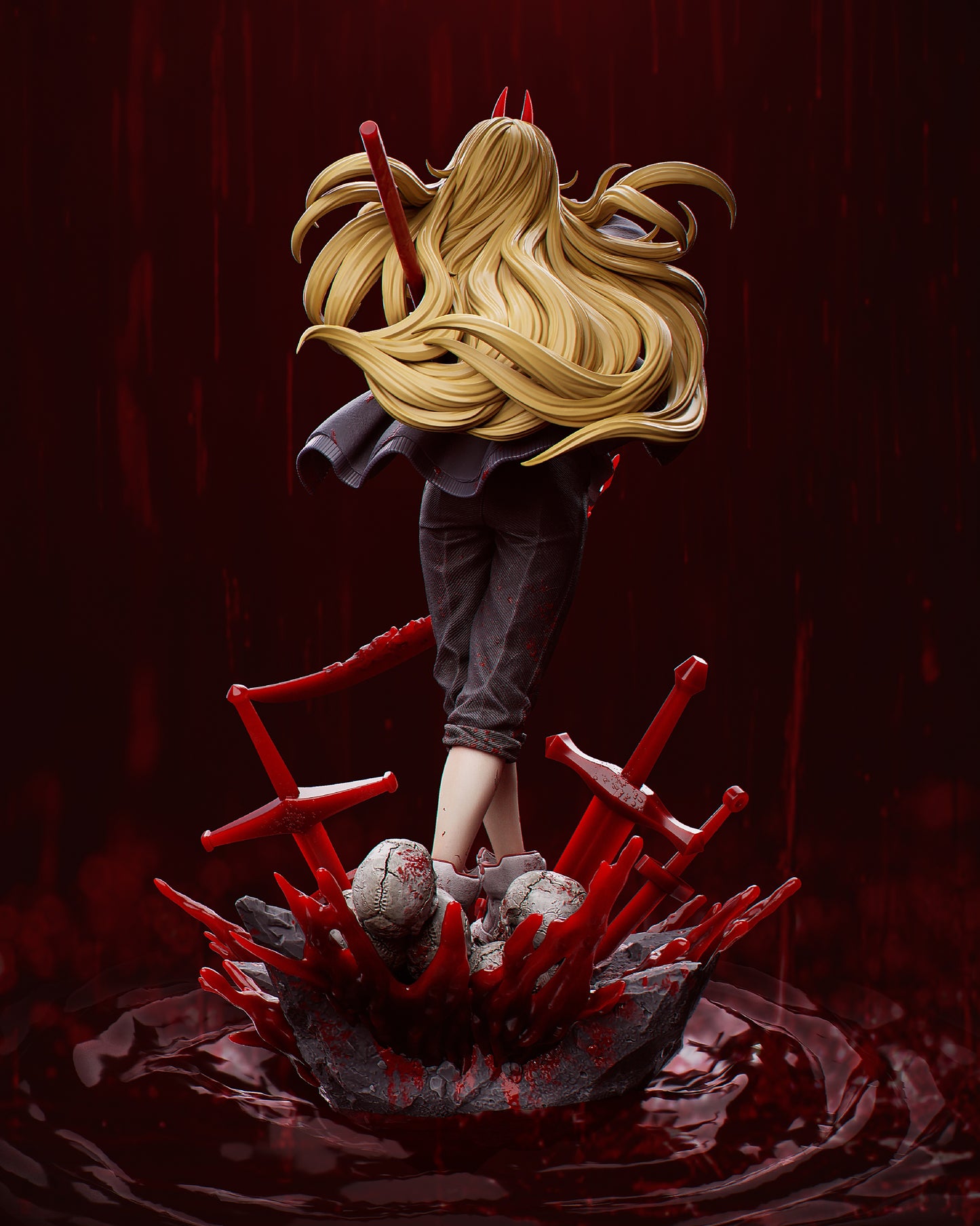 Power (Chainsawman) Statue