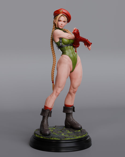Cammy (SF2) Statue