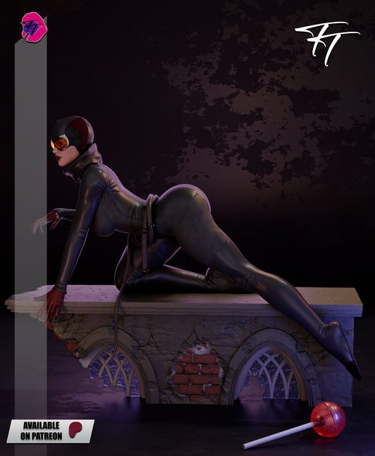 Catwoman Statue