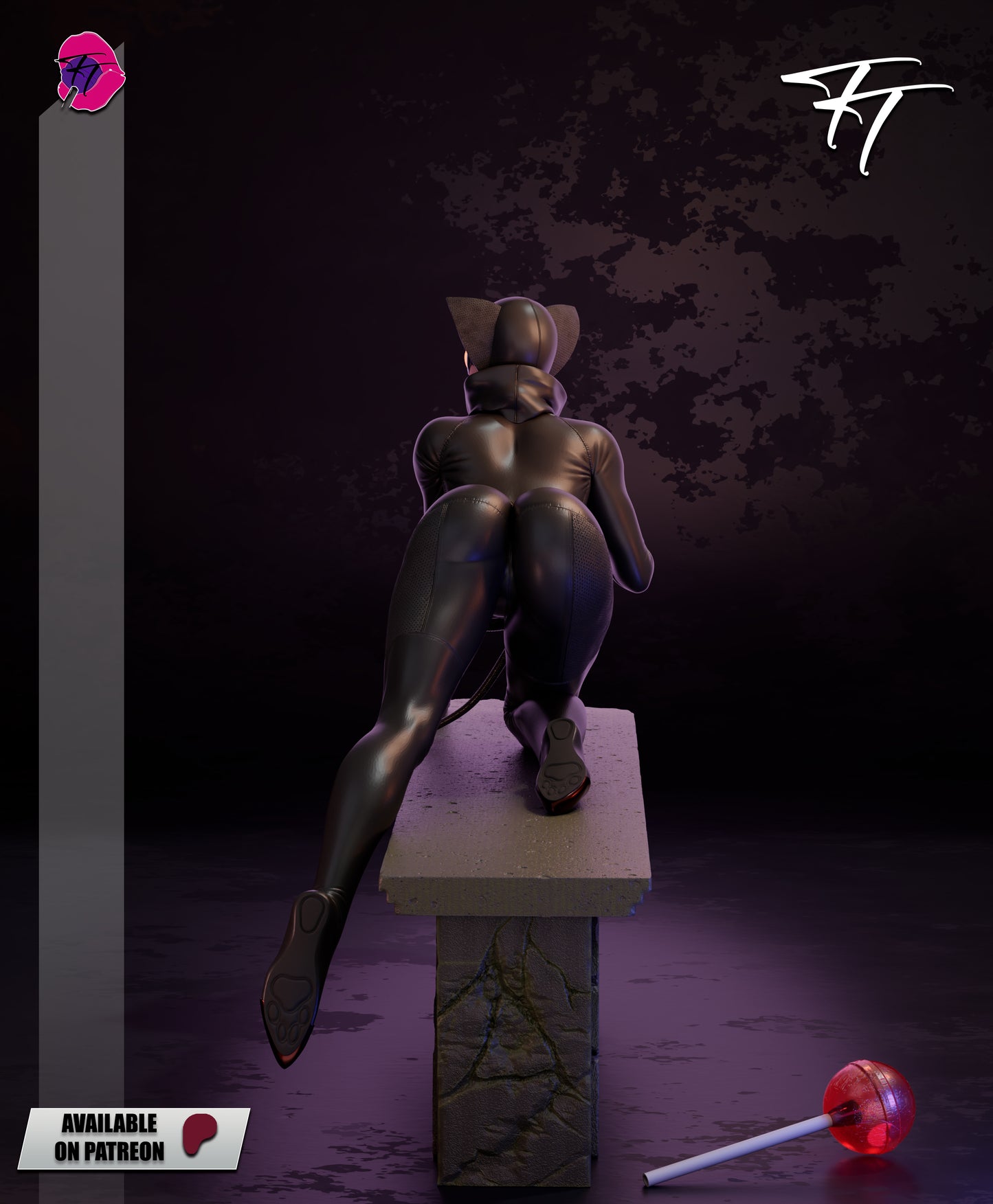 Catwoman Statue