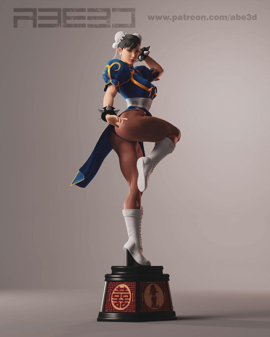 Chun-Li (SF) Statue