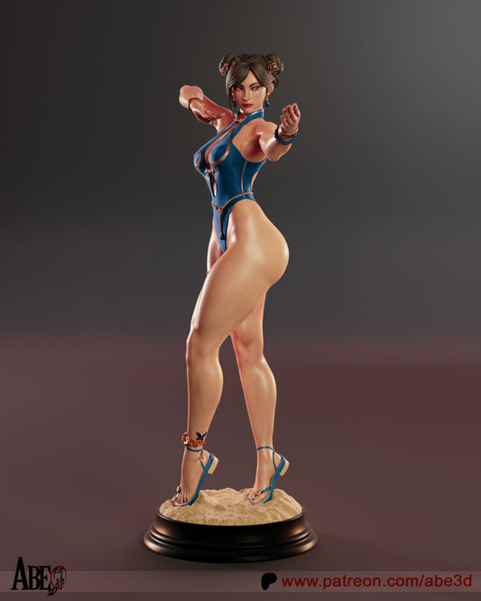 Chun-Li SF6 Skin 4 Statue