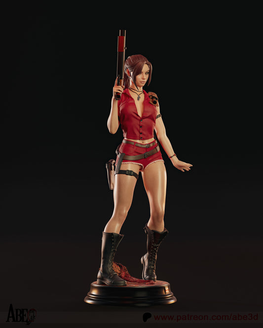 Claire Redfield Statue