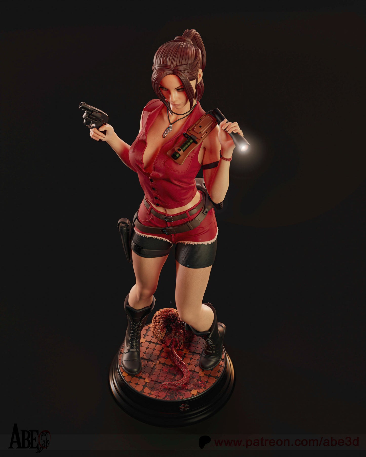 Claire Redfield Statue