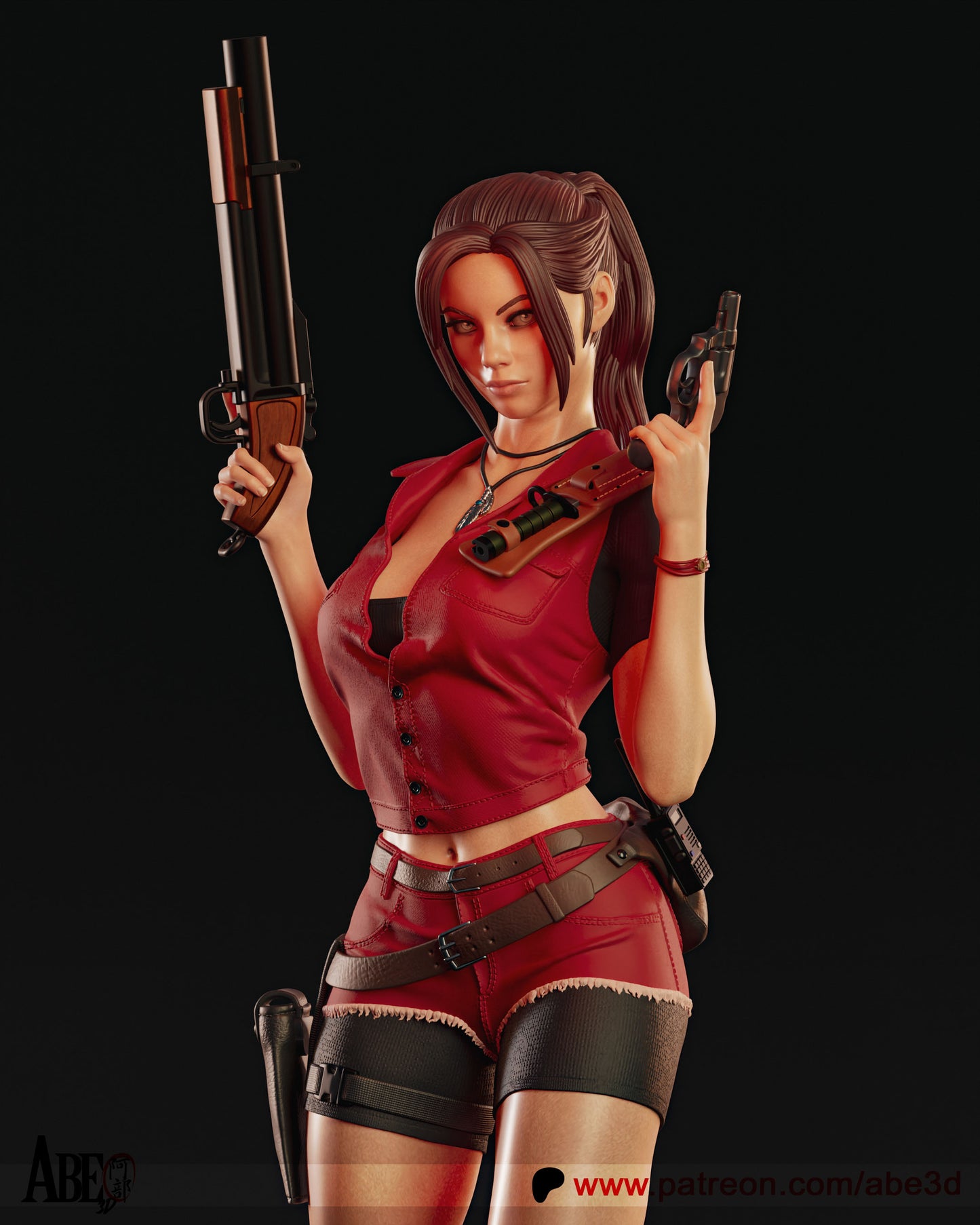 Claire Redfield Statue