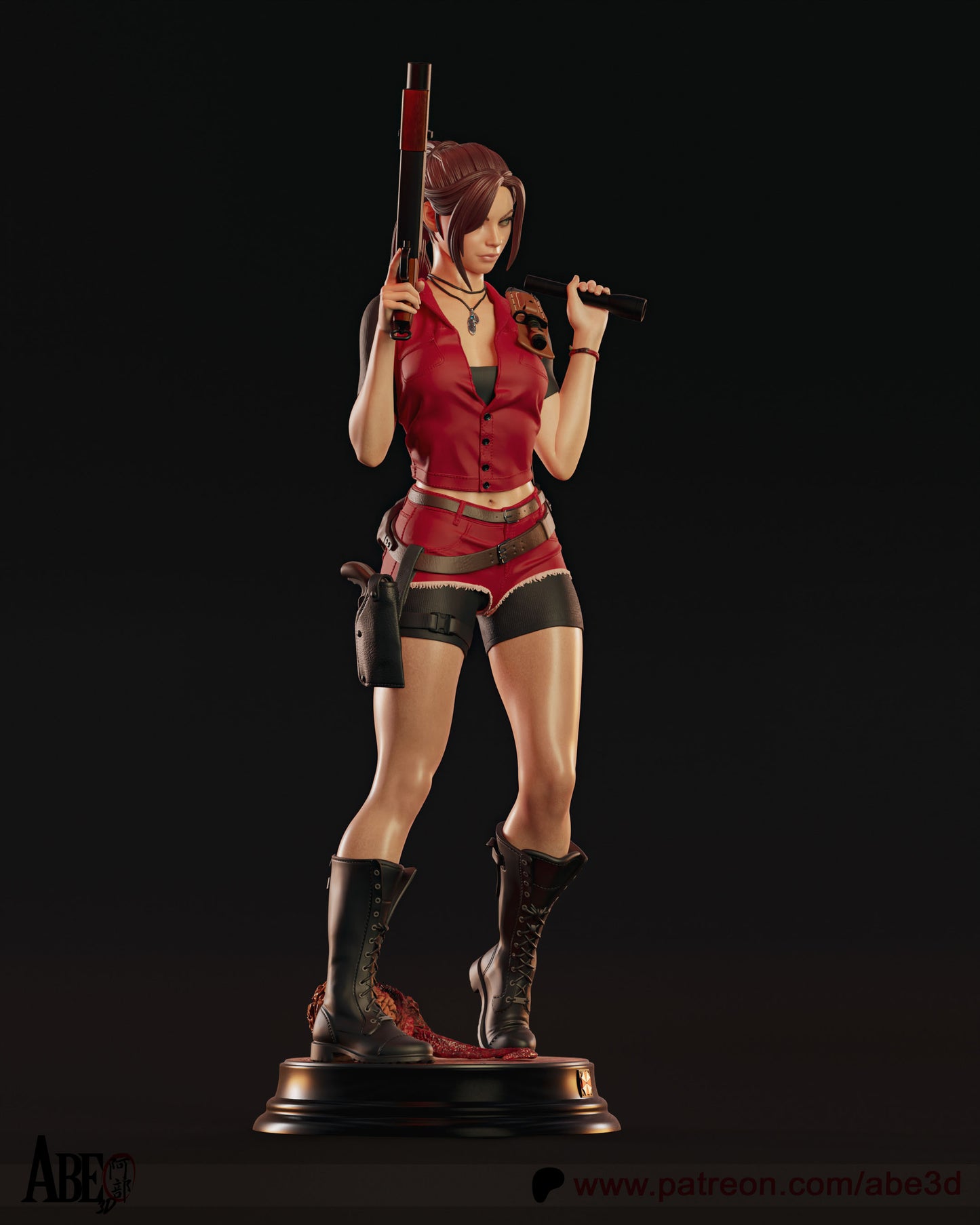 Claire Redfield Statue
