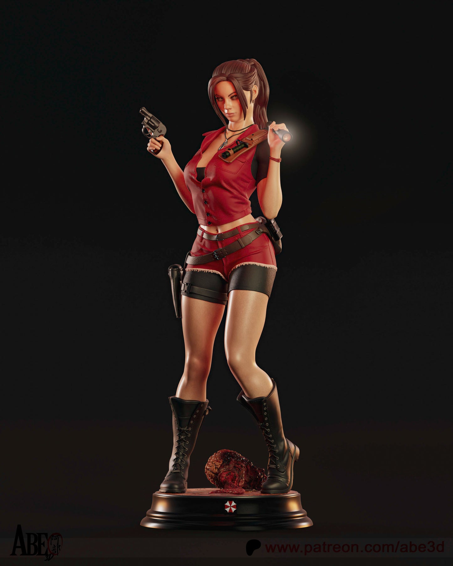 Claire Redfield Statue