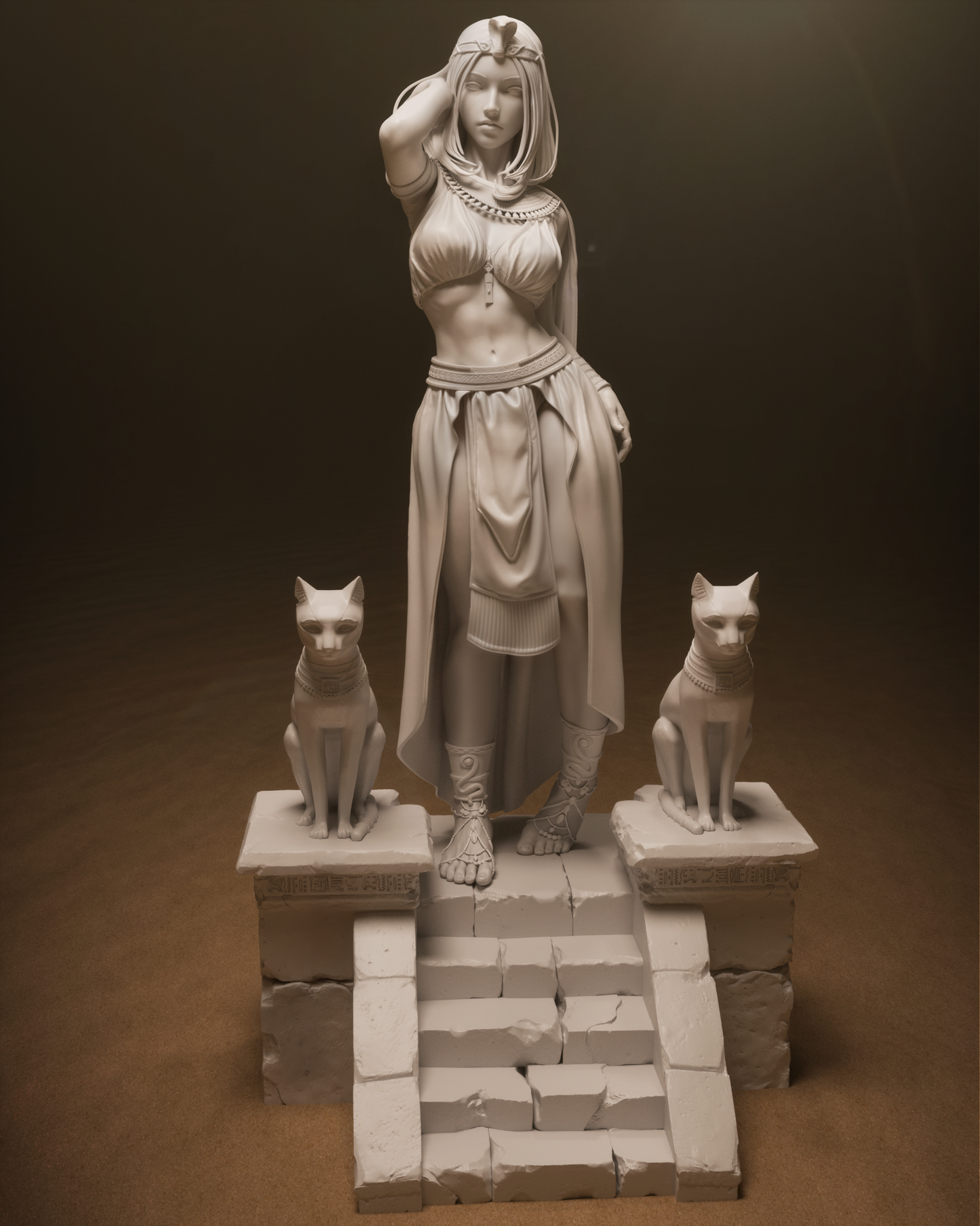 Cleopatra Statue