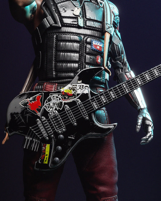 Johnny Silverhand Statue