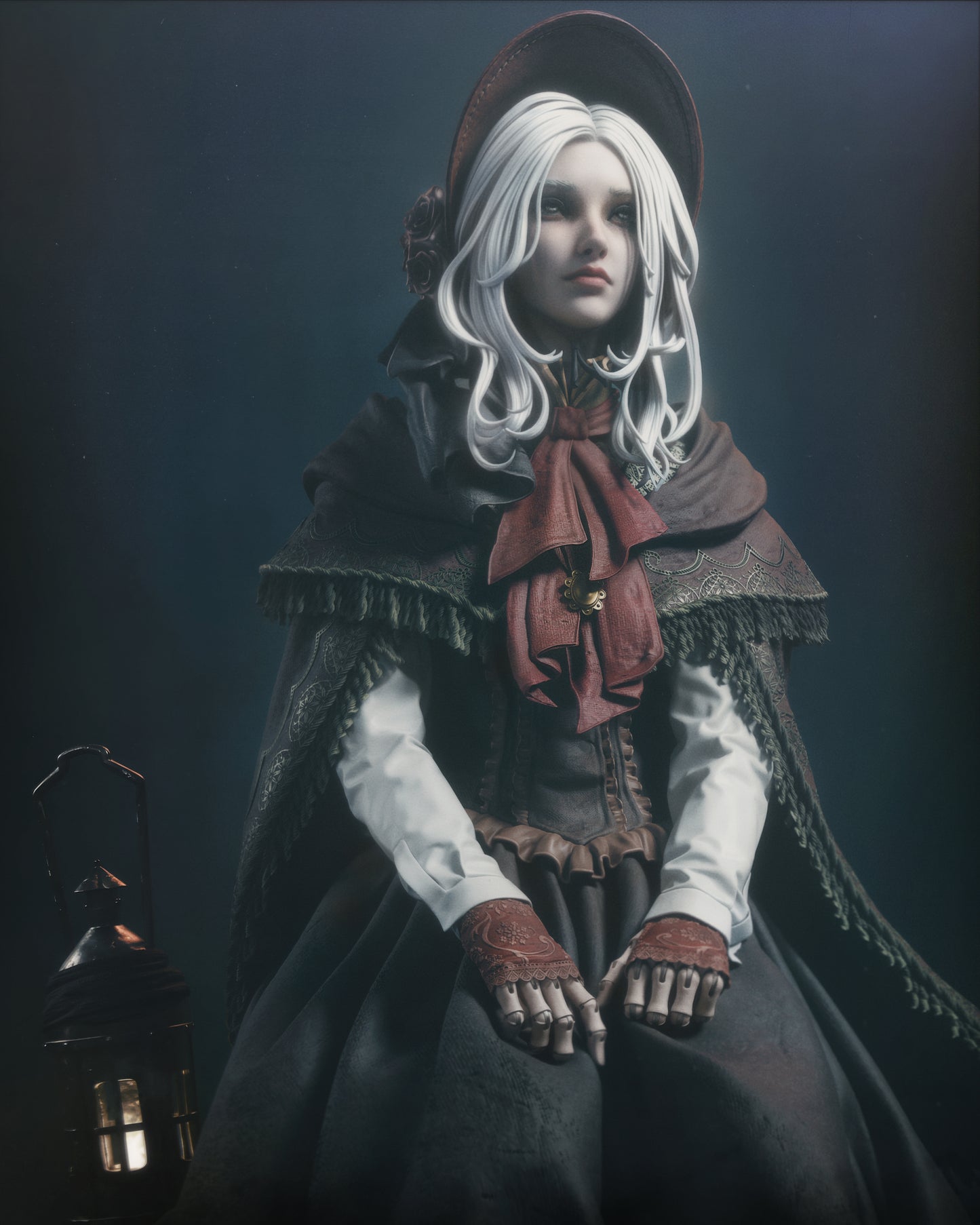 Plain Doll Statue