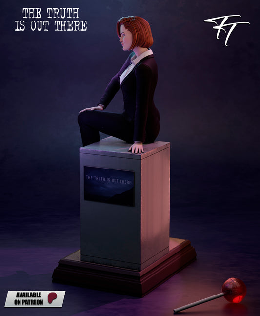 Dana Scully Statue