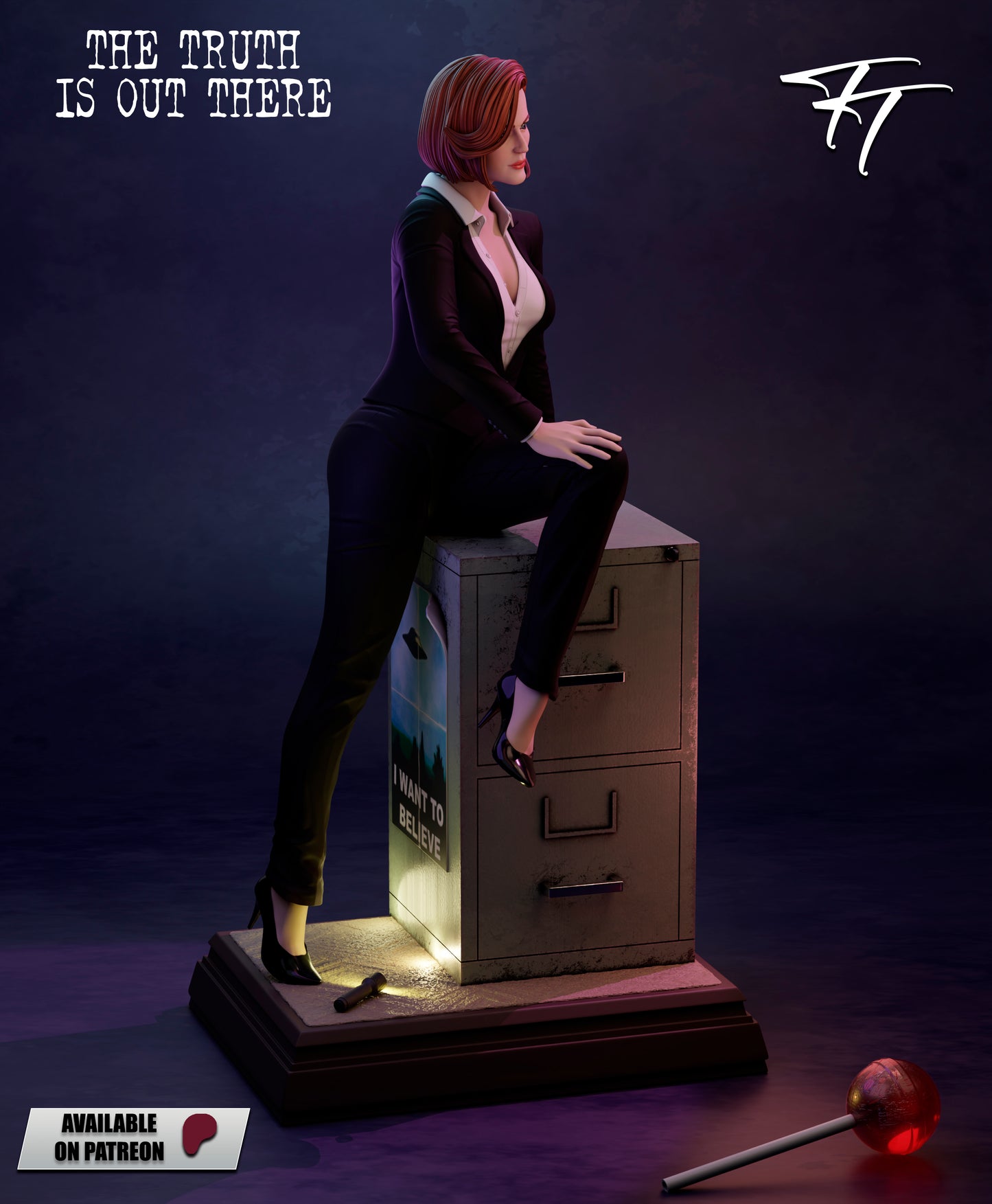 Dana Scully Statue
