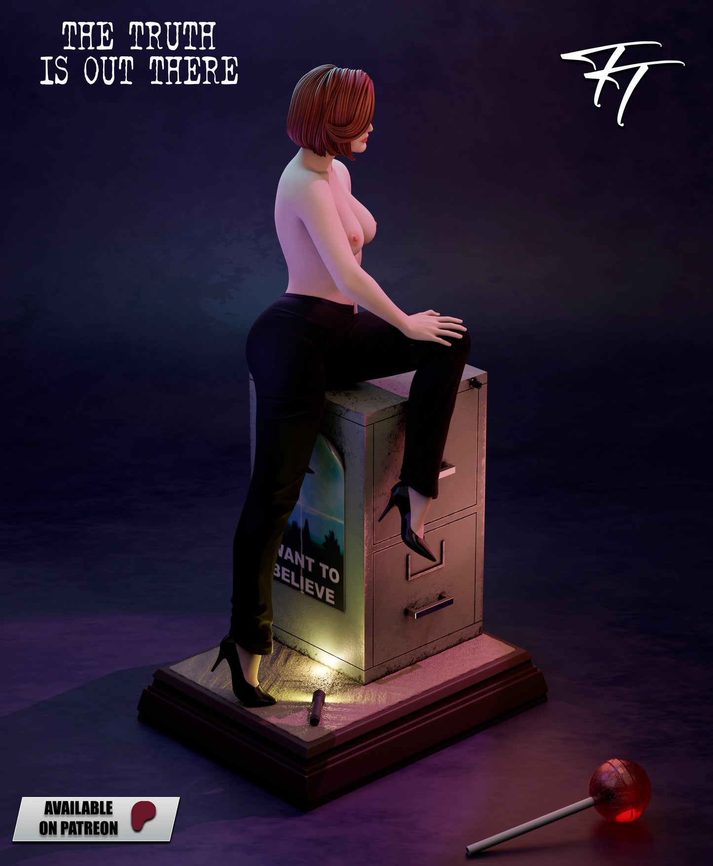 Dana Scully Statue