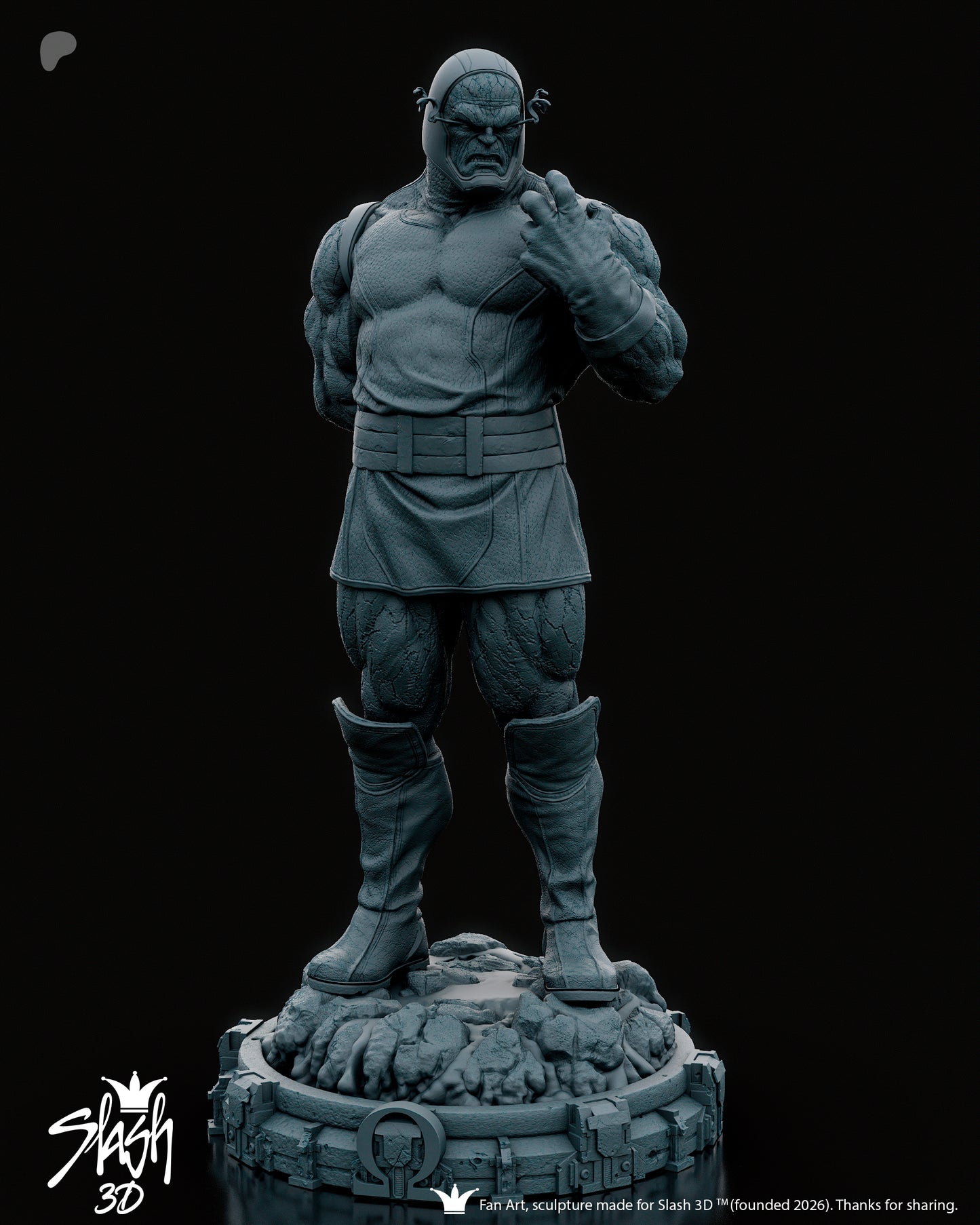 Darkseid Statue 3D-Printed Kit