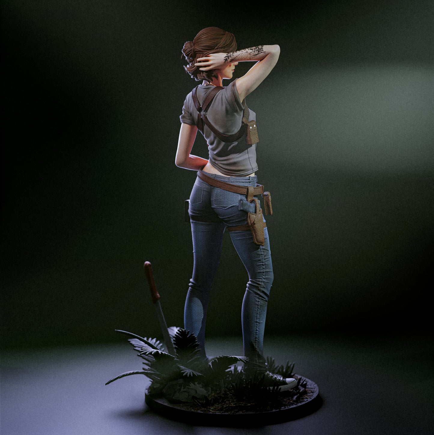 Ellie Statue 3D-Printed Kit