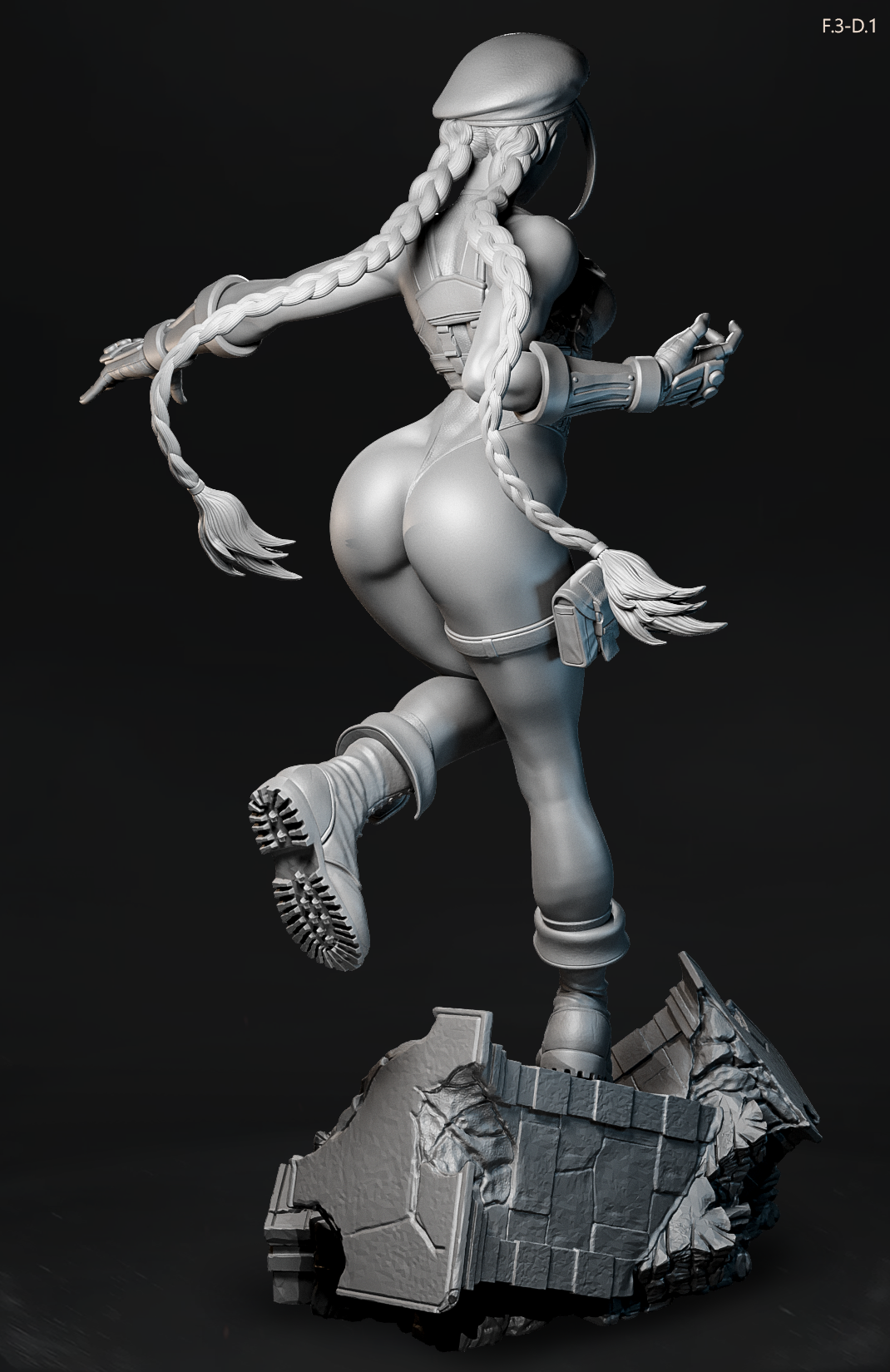 Cammy (Pose1) Statue
