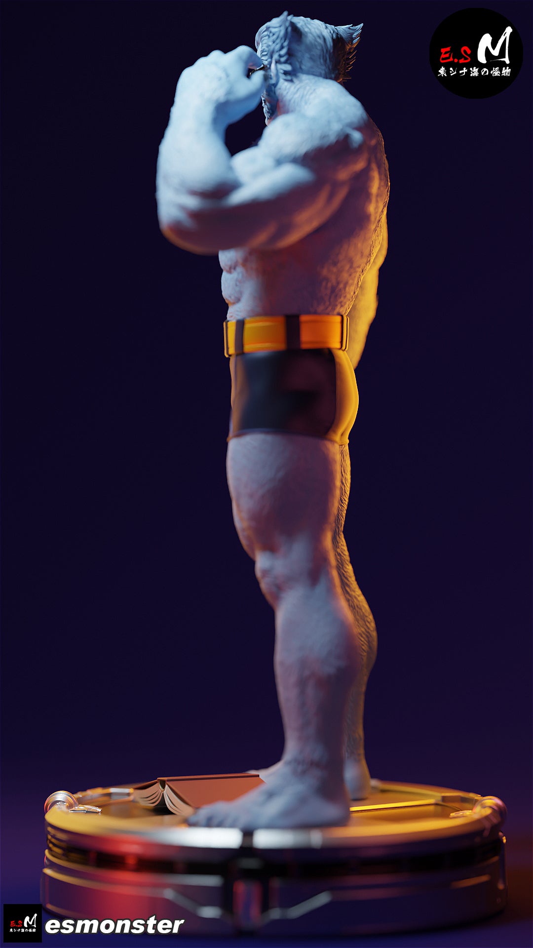 Beast Statue 3D-Printed Kit