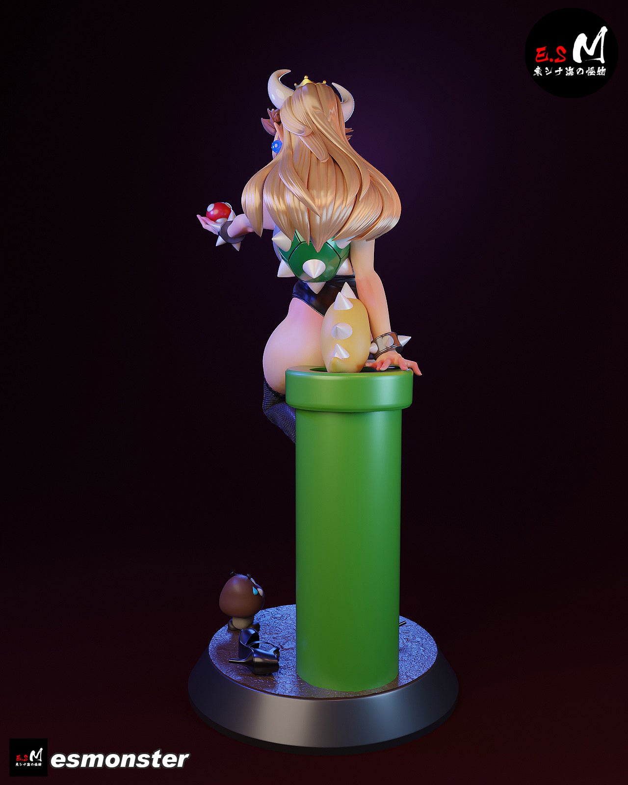Bowsette V2 Statue