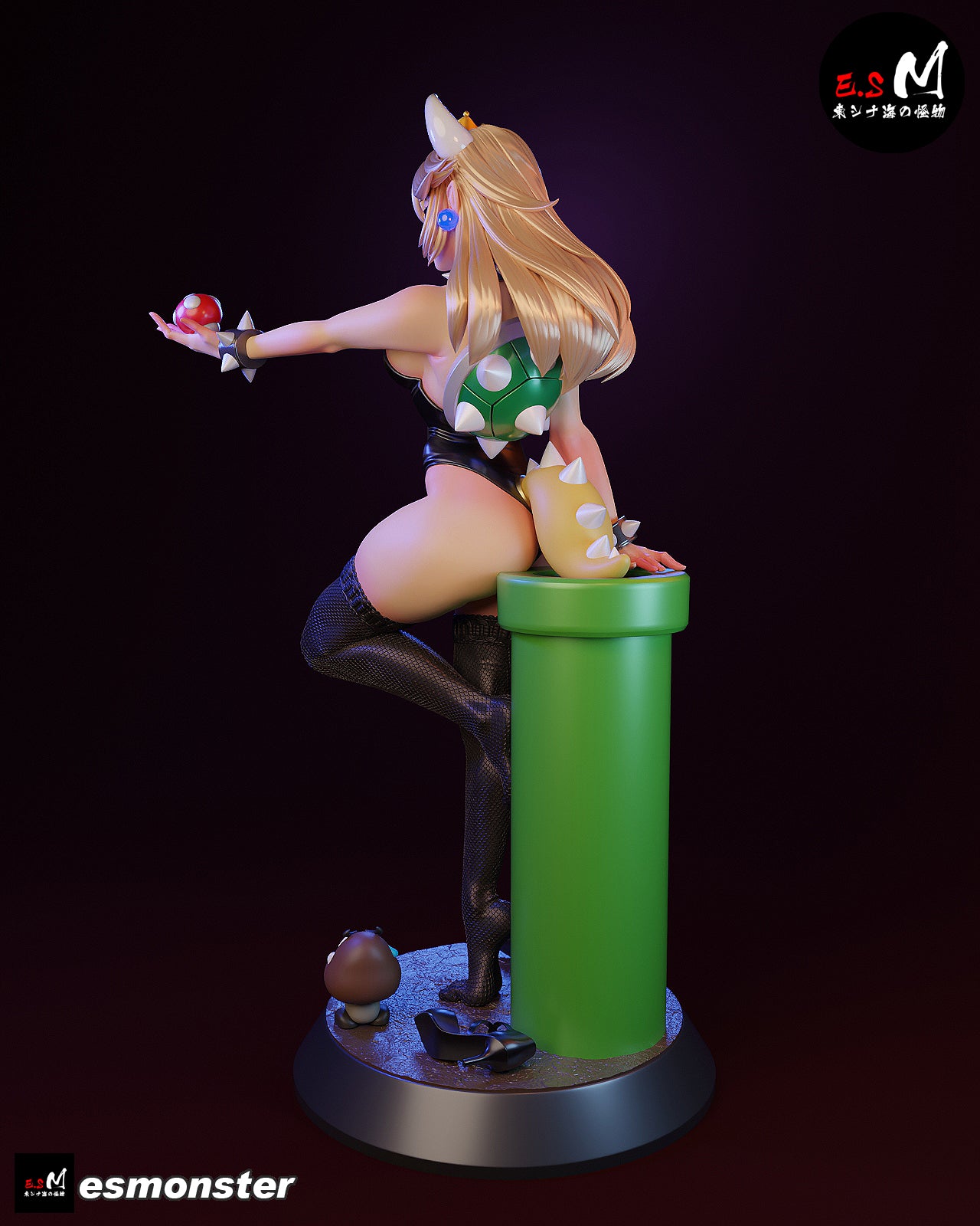 Bowsette V2 Statue