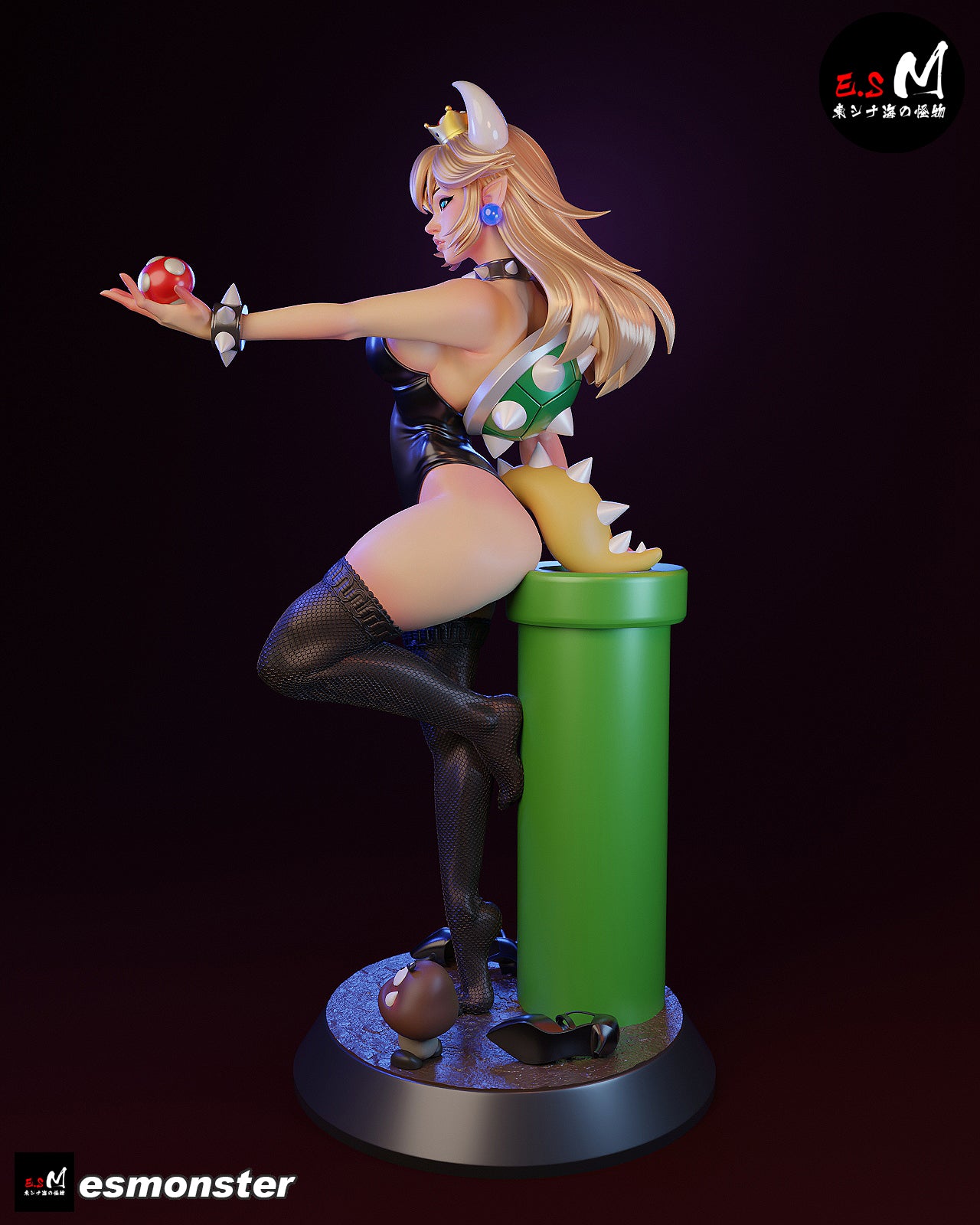 Bowsette V2 Statue