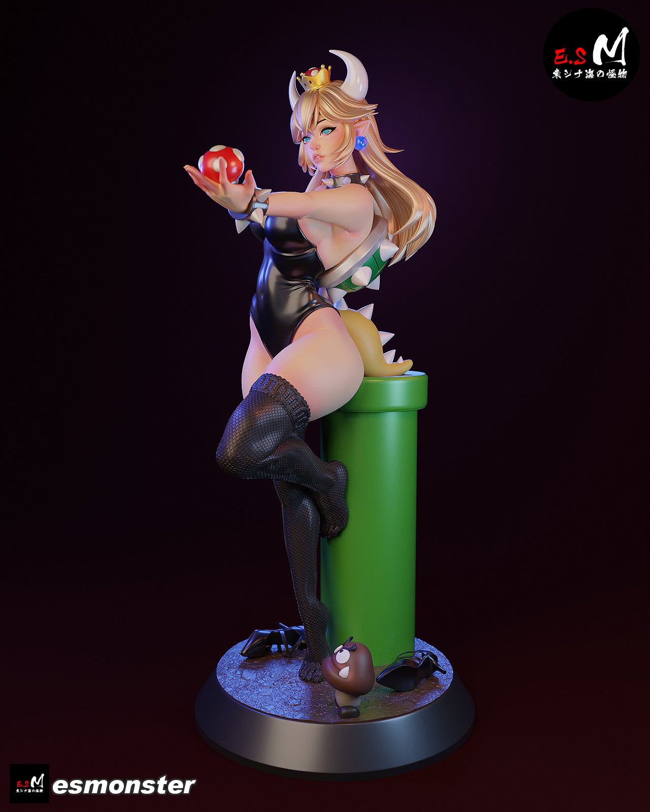 Bowsette V2 Statue