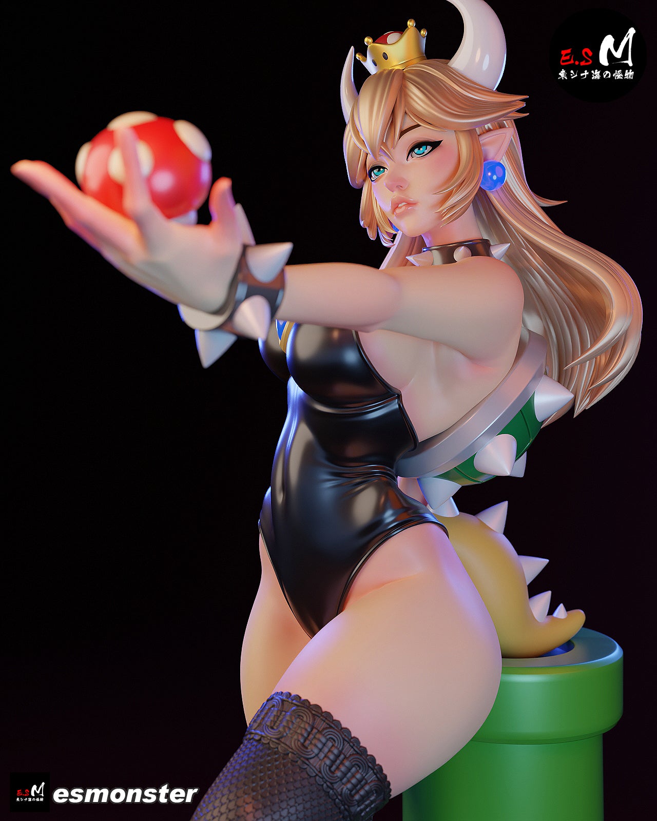 Bowsette V2 Statue