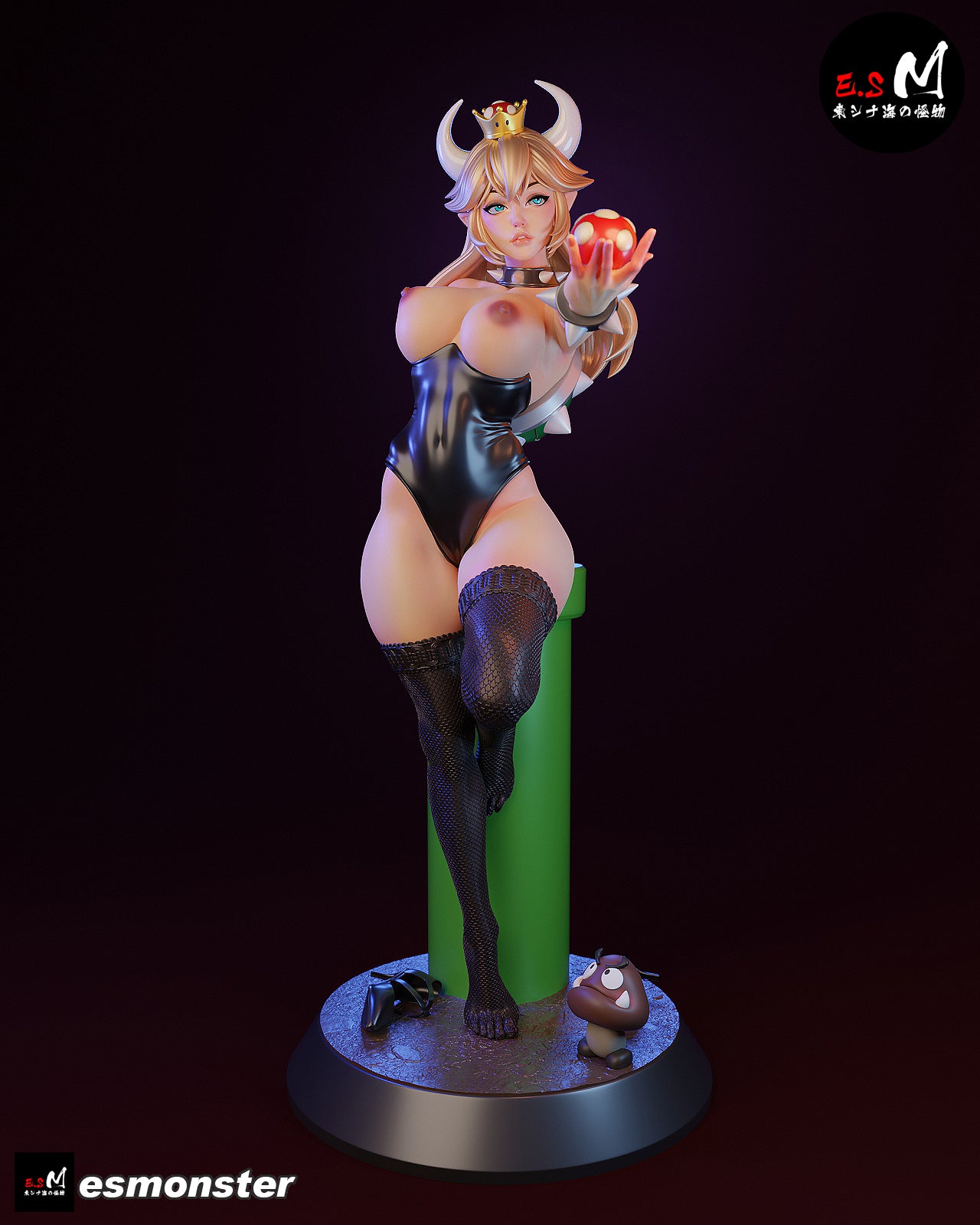 Bowsette V2 Statue
