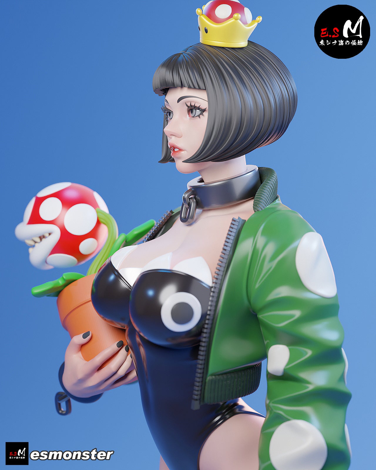 Chompette Statue