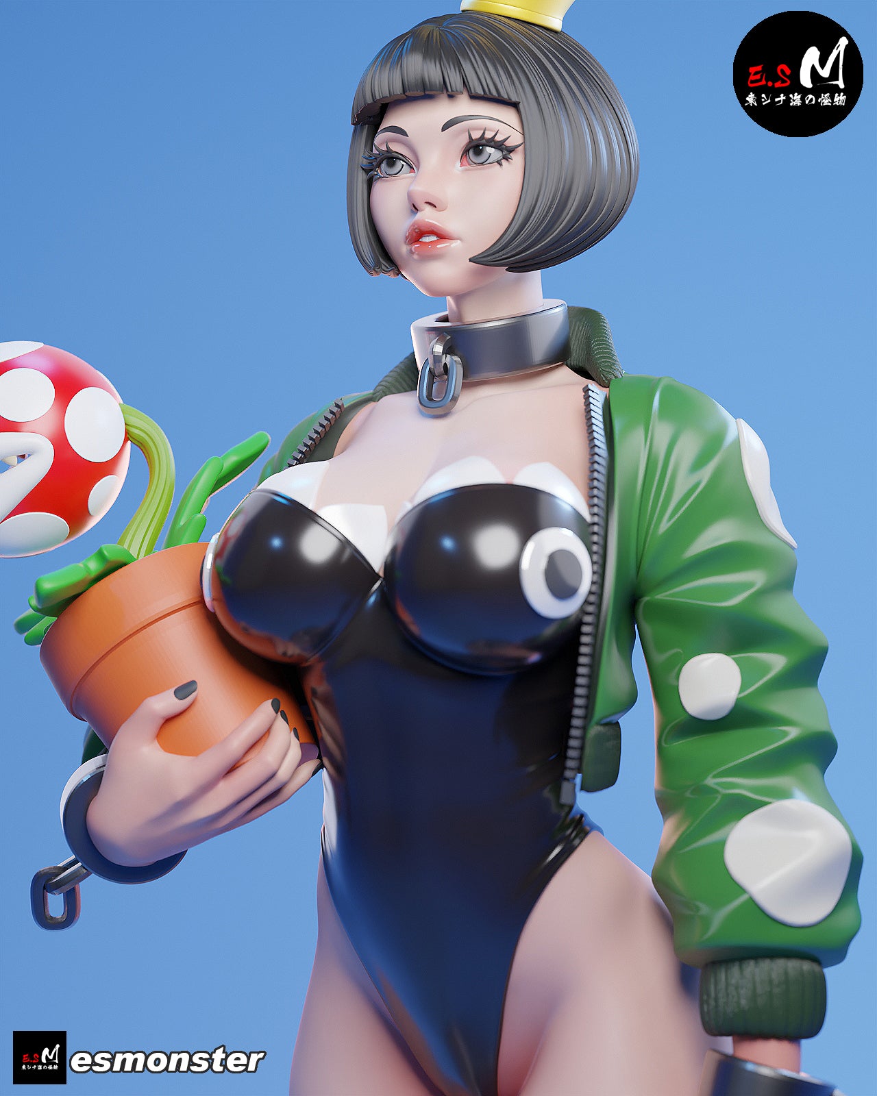 Chompette Statue