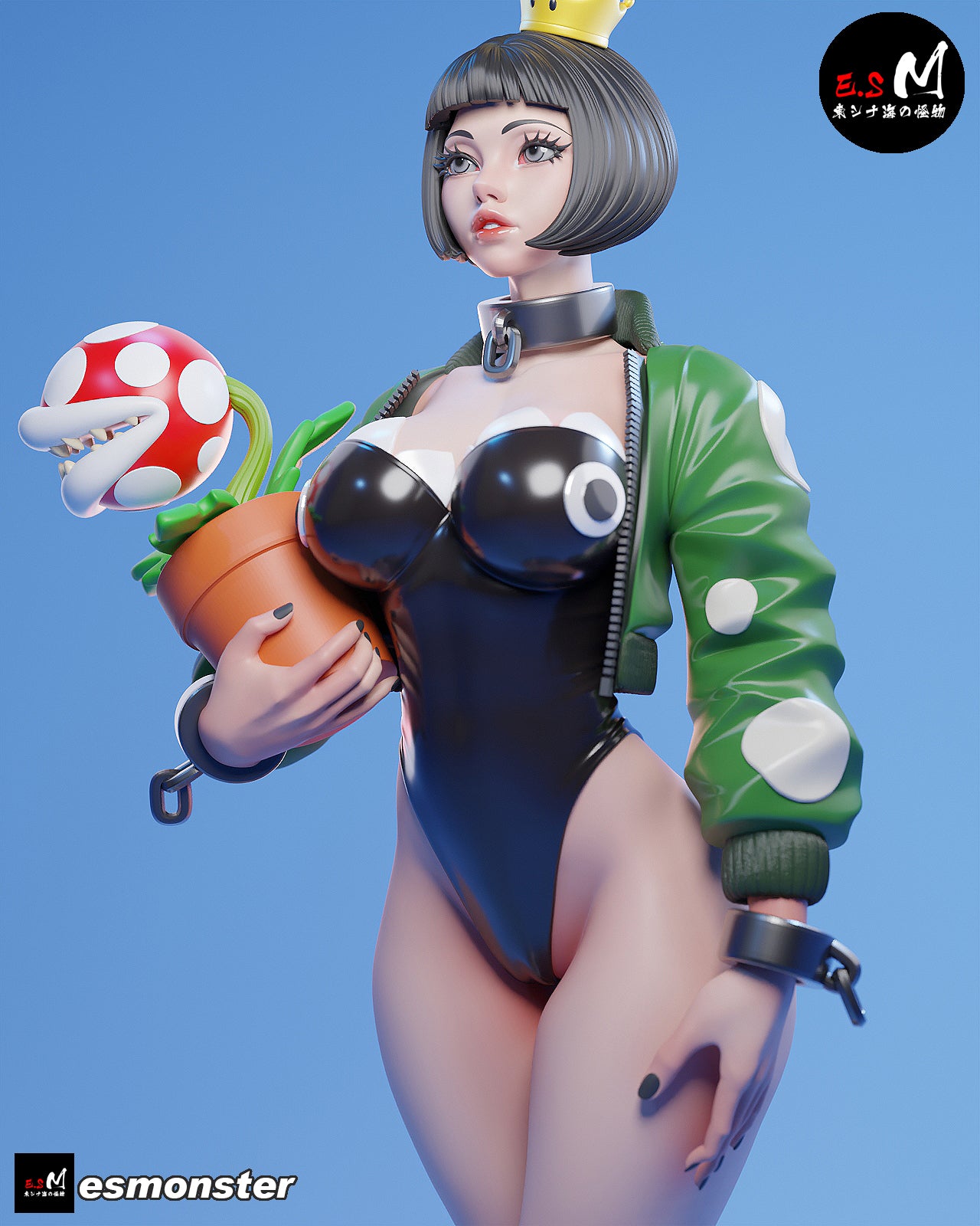 Chompette Statue