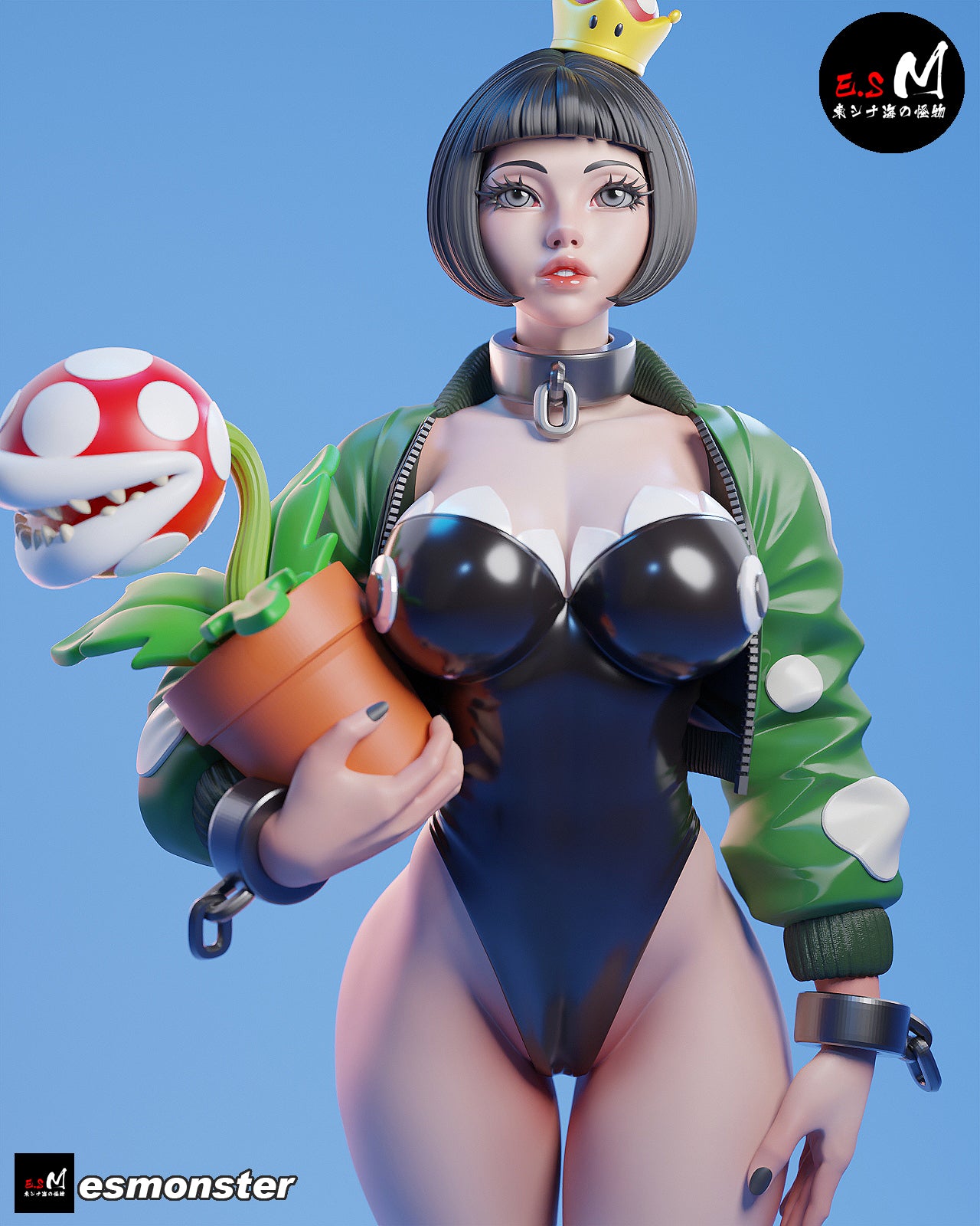 Chompette Statue