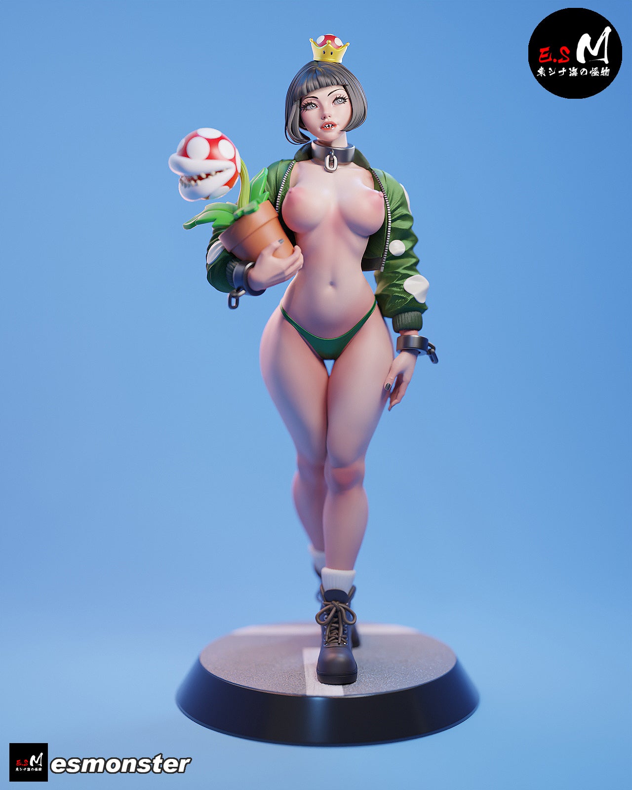 Chompette Statue