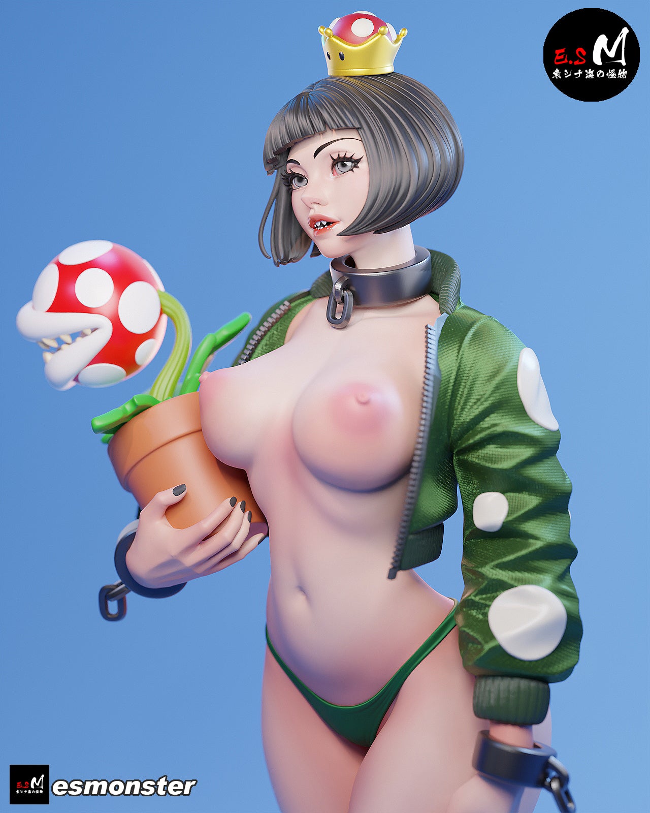 Chompette Statue