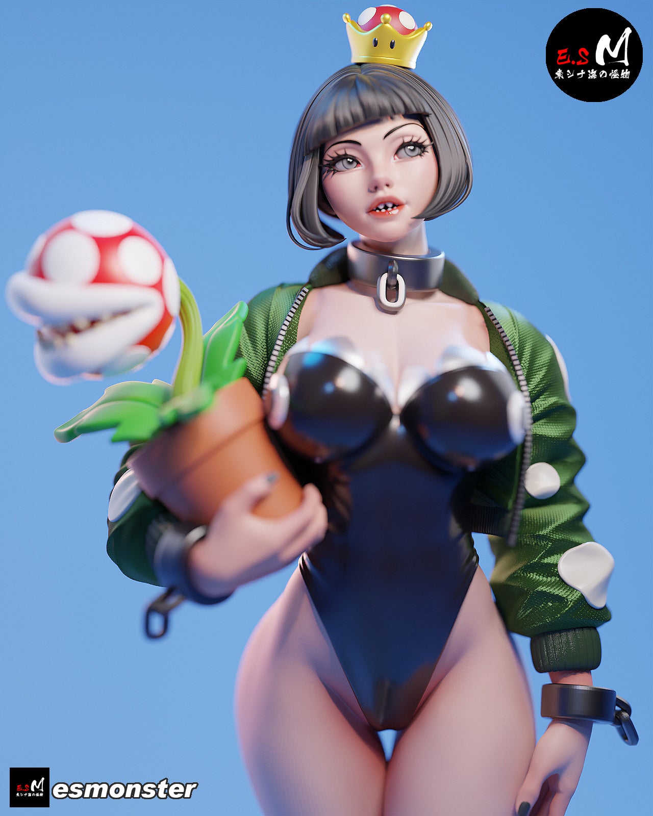 Chompette Statue