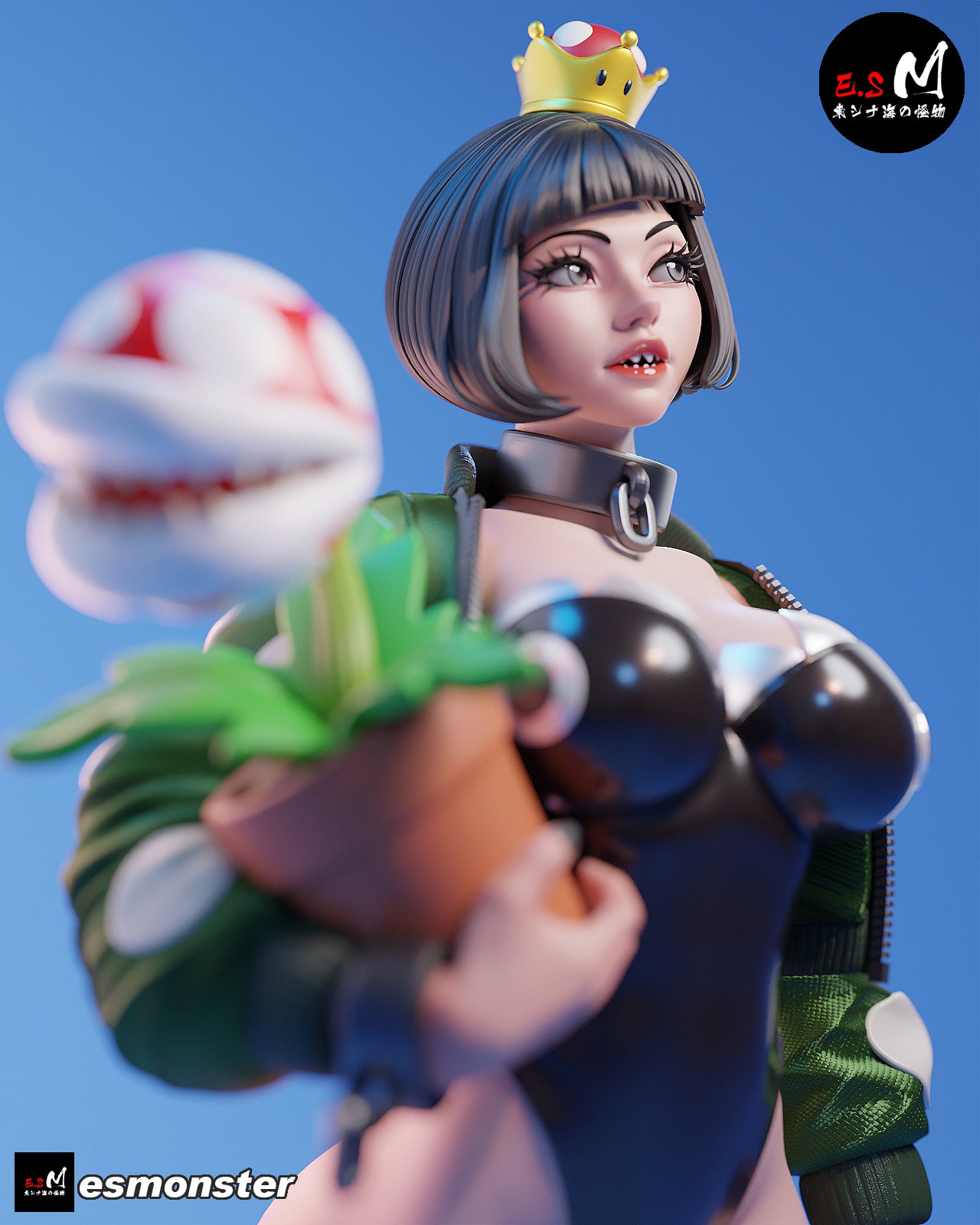Chompette Statue