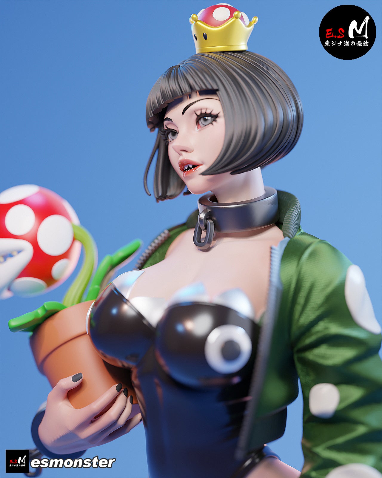 Chompette Statue